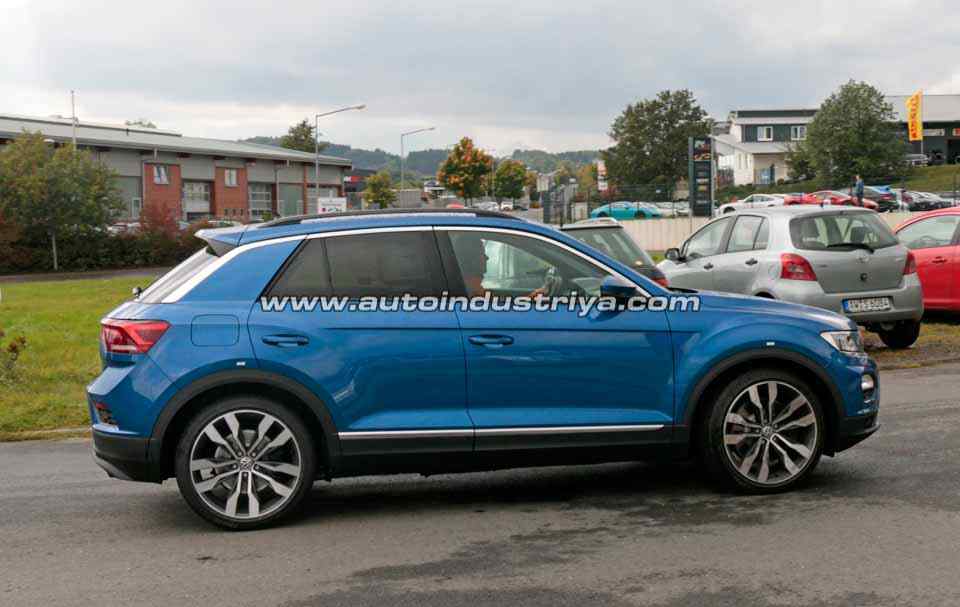 Spied: Hotter Volkswagen T-ROC R seen at the Nurbugring