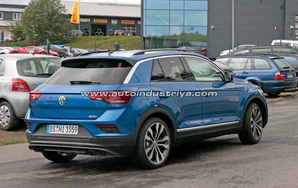 Spied: Hotter Volkswagen T-ROC R seen at the Nurbugring