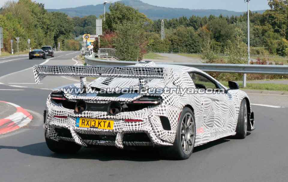 Spied: Is McLaren working on a P1 successor?