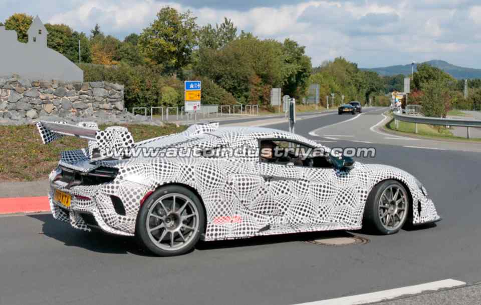 Spied: Is McLaren working on a P1 successor?