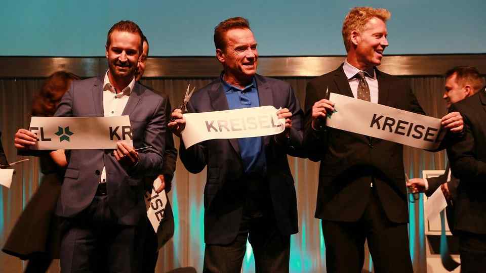 Kreisel Electric, Arnold Schwarzenegger reveal Electric Hummer H1