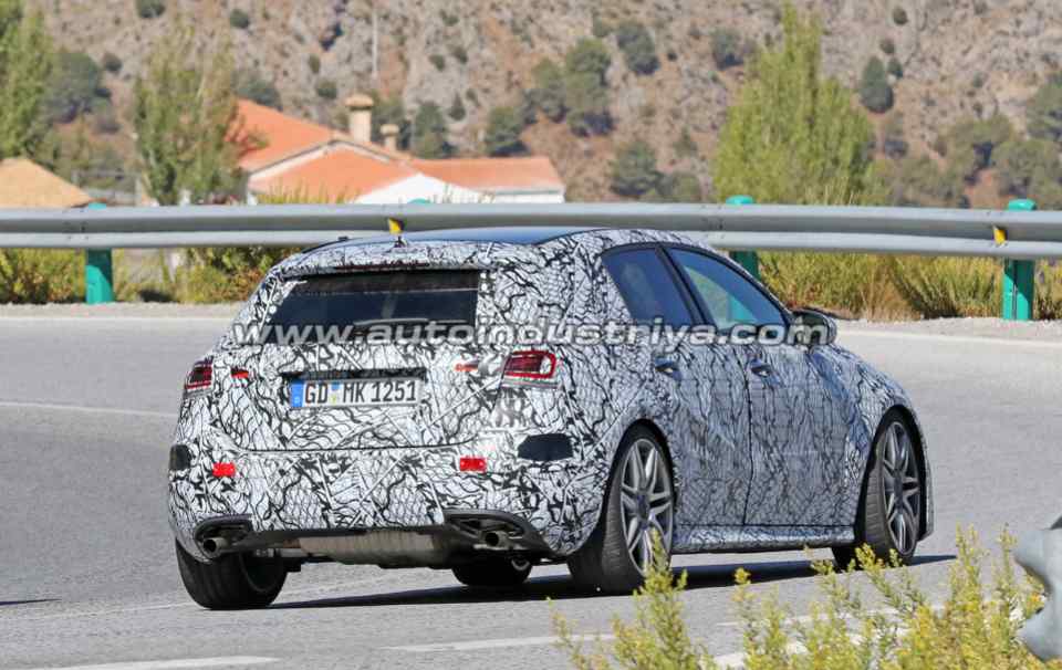 Spied: 2019 Mercedes-AMG A45 undergoes more testing