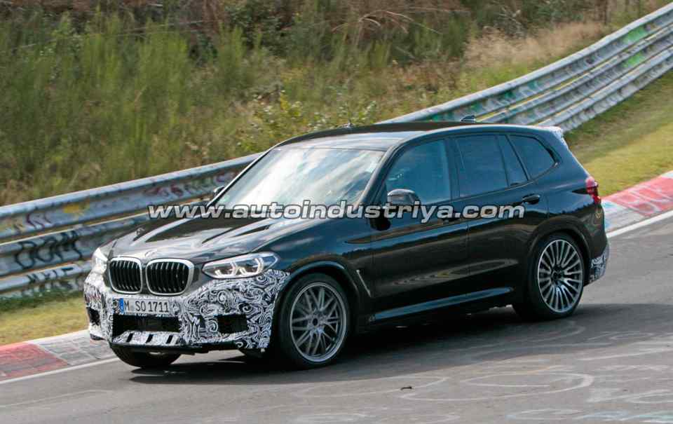 Spied: 2018 BMW X3 M caught uncovered