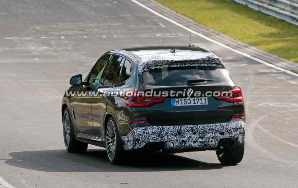 Spied: 2018 BMW X3 M caught uncovered