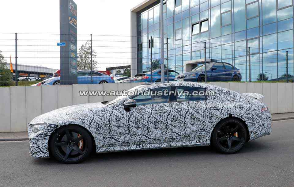 Spied: A closer look at the Mercedes AMG GT4