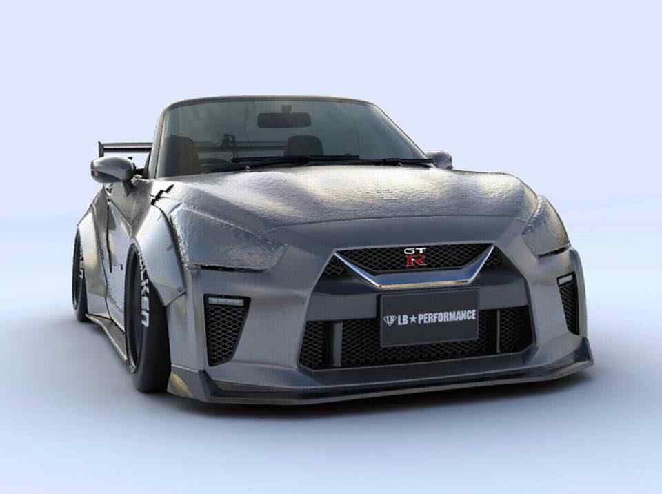 Liberty Walk transforms a Daihatsu into a mini Nissan GT-R