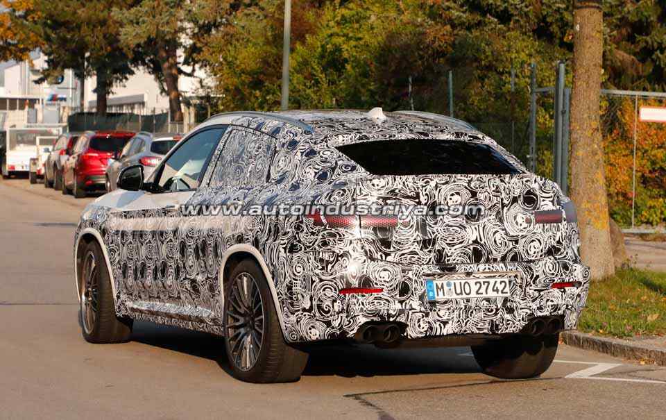 Spied: 2018 BMW X4 M goes through more testing