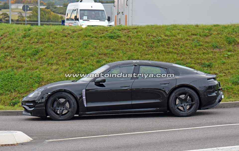 Spied: 2020 Porsche Mission E seen for the first time