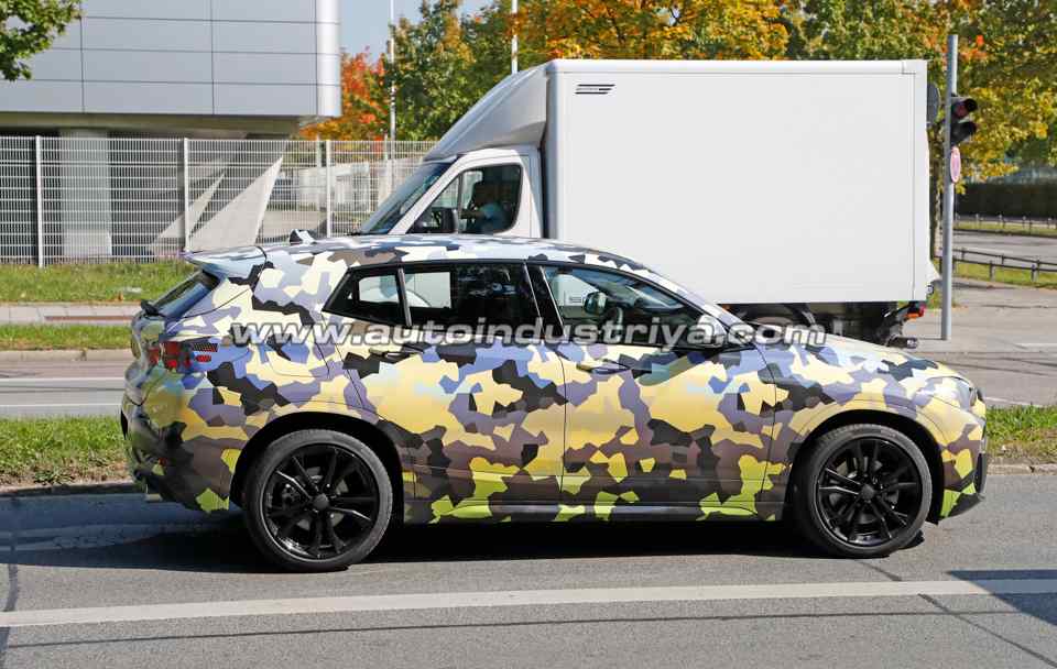 Spied: BMW X2 seen testing anew wearing Urban Camouflage