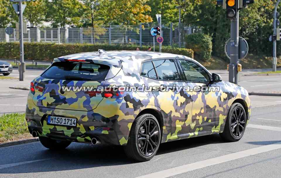 Spied: BMW X2 seen testing anew wearing Urban Camouflage