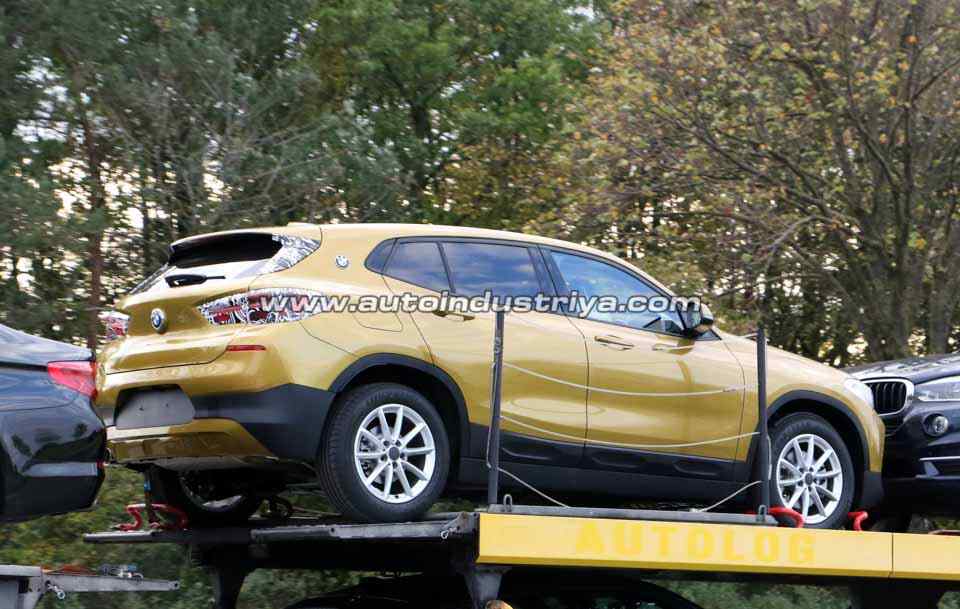 Spied: 2018 BMW X2 caught with no camoflague