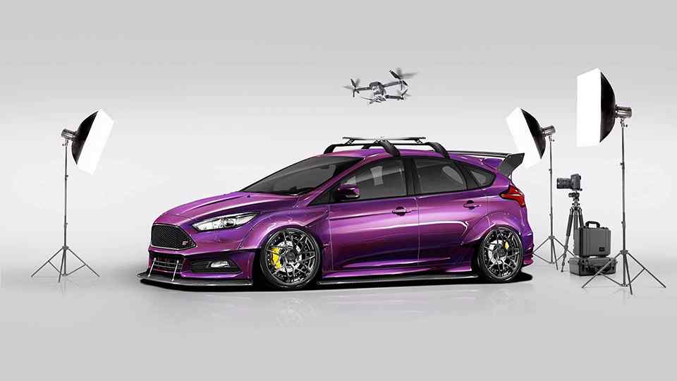 Ford Focus RS, ST get tricked-out for 2017 SEMA Show