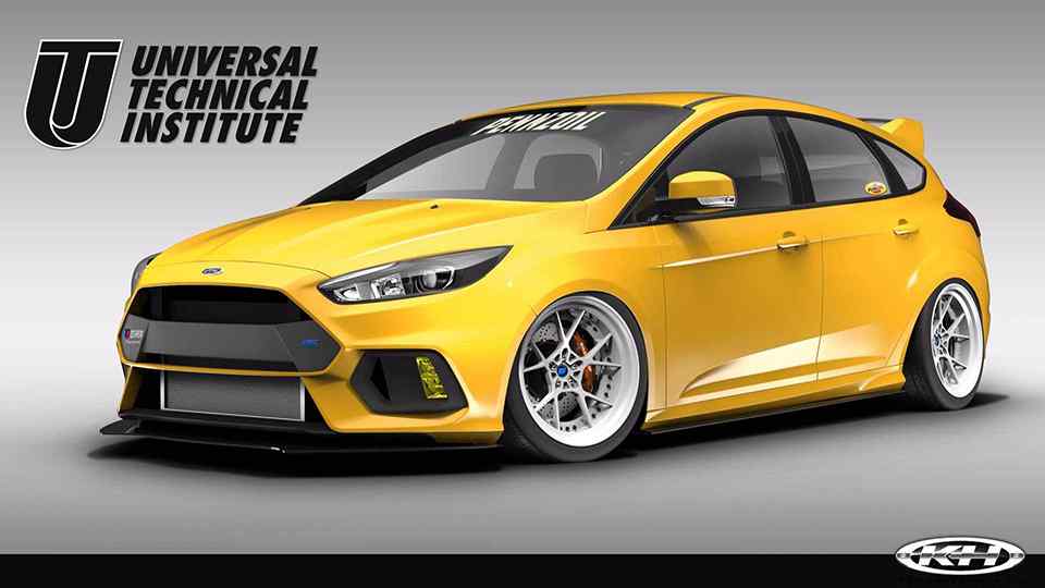 Ford Focus RS, ST get tricked-out for 2017 SEMA Show