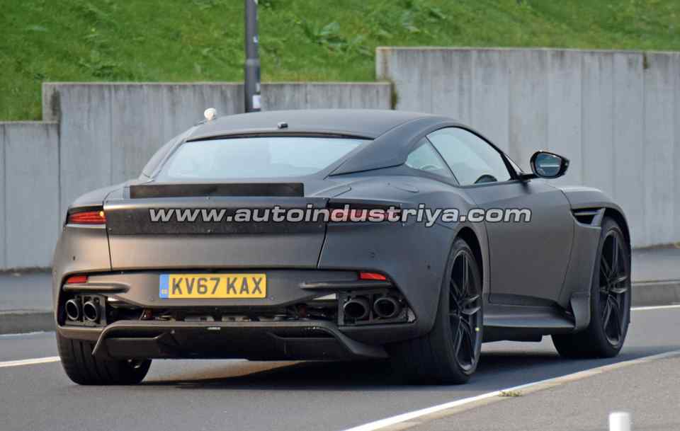Spied: 2019 Aston Martin Vanquish seen for the first time