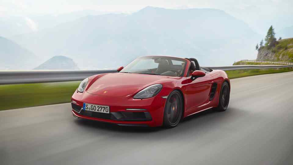 Porsche launches more powerful 718 Cayman GTS, Boxer GTS
