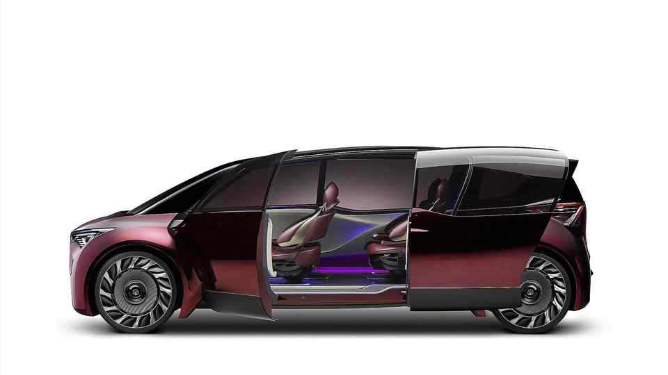 Fine-Comfort Ride concept previews Toyota's future premium sedans