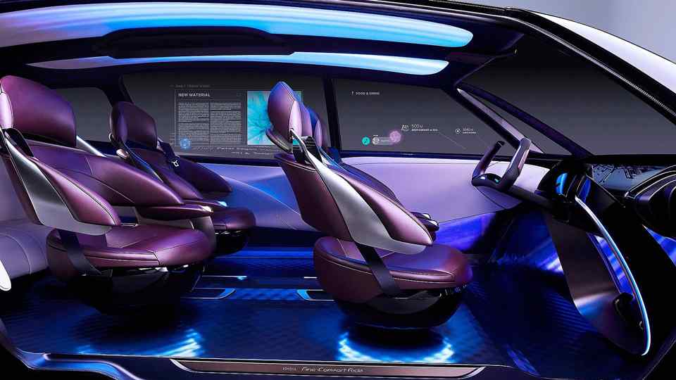 Fine-Comfort Ride concept previews Toyota's future premium sedans