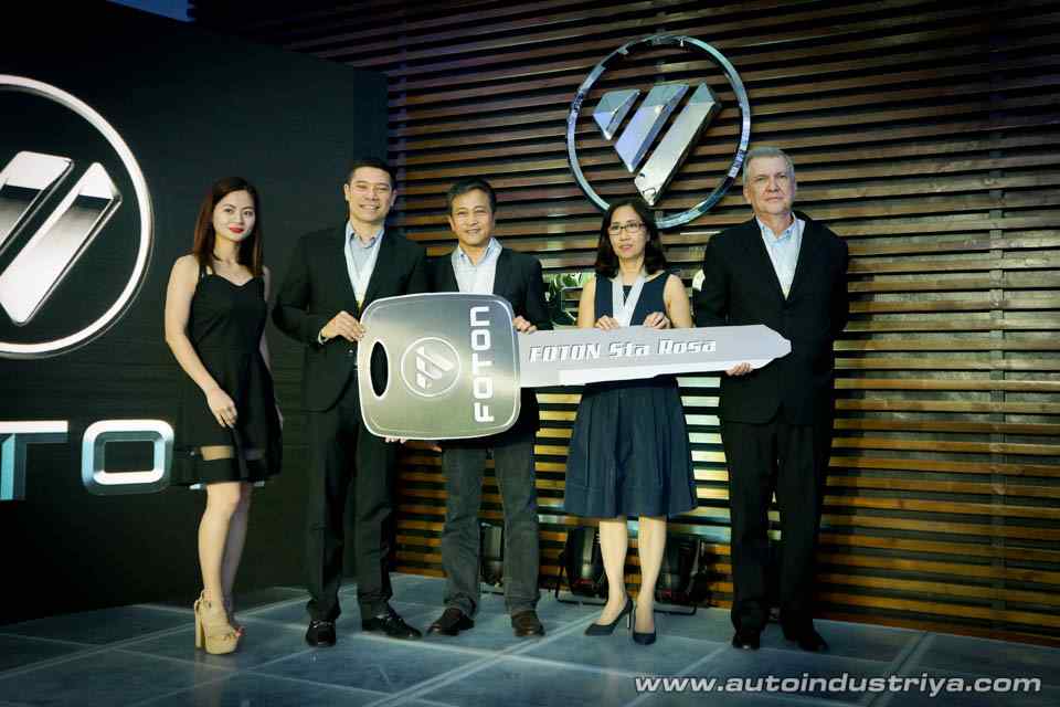 Foton sets up new dealership in Sta. Rosa, Laguna