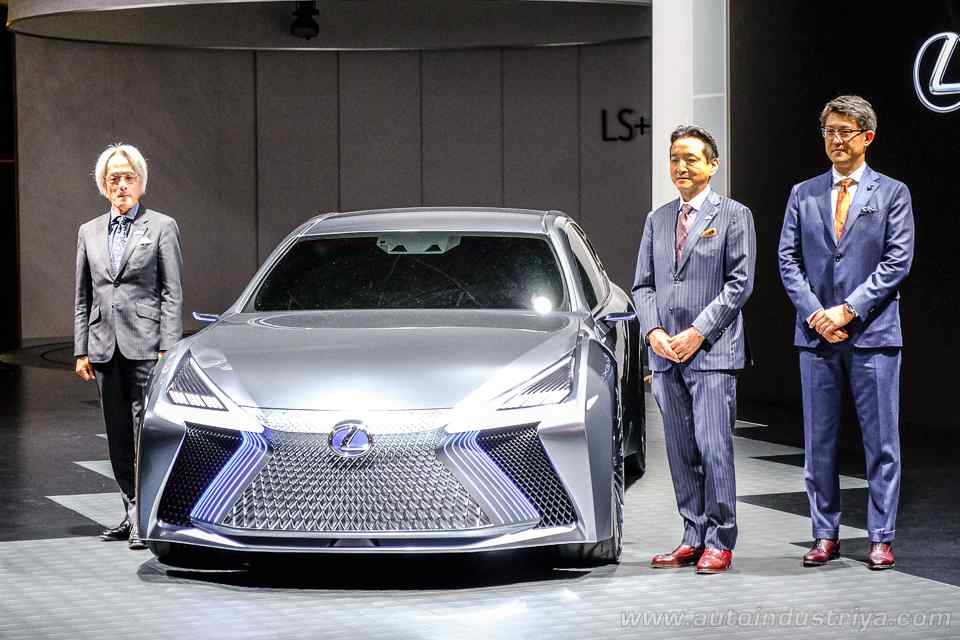 Tokyo 2017: Lexus LS+ Concept envisions a self-driving future