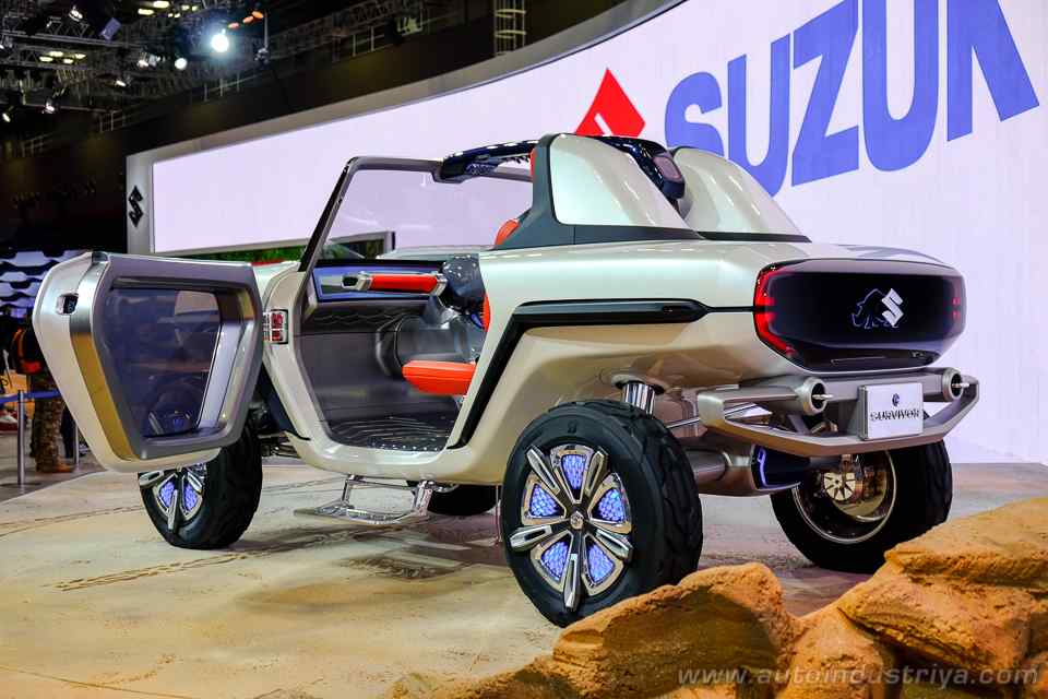 Tokyo 2017: High-riding Suzuki e-Survivor shows electric future for SUVs