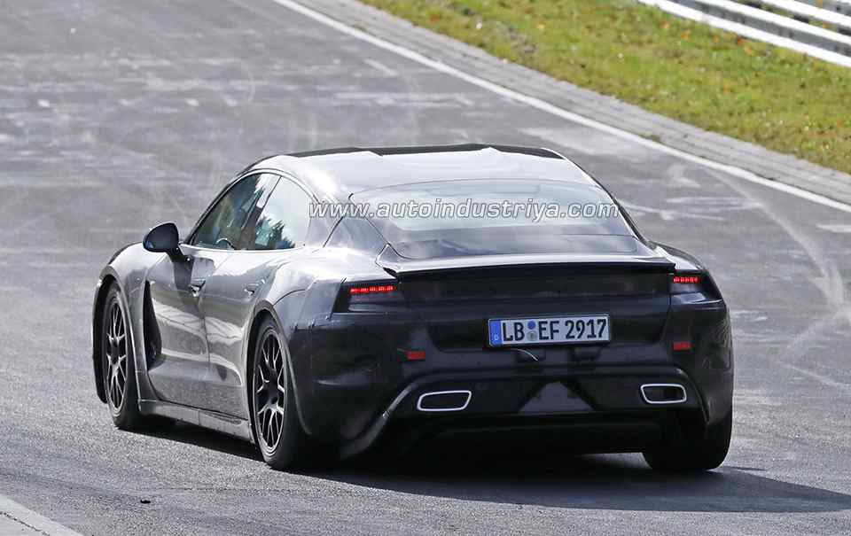Spied: Porsche Mission E making rounds at the 'ring