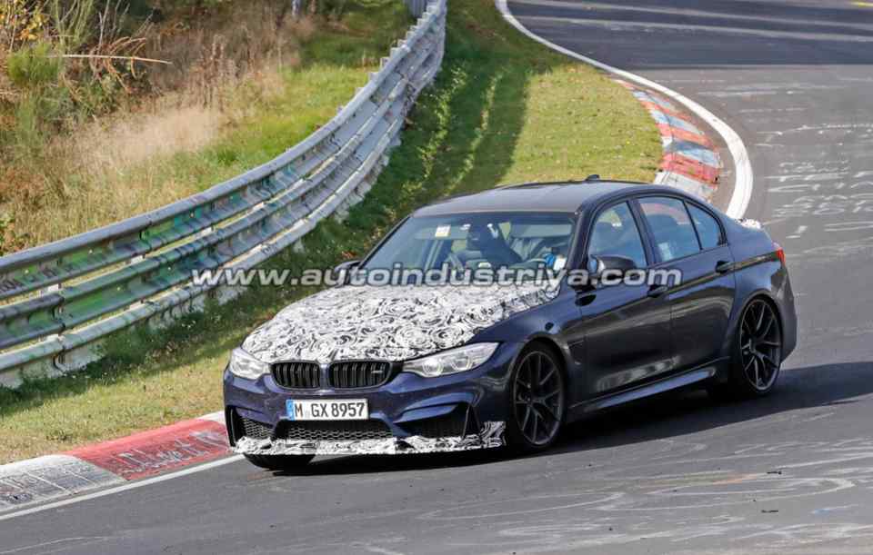 Spied: More potent BMW M3 seen testing at the Nurburgring