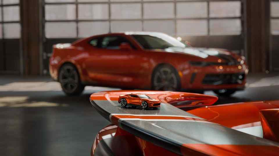 Hot Wheels goes full scale with special edition Chevrolet Camaro