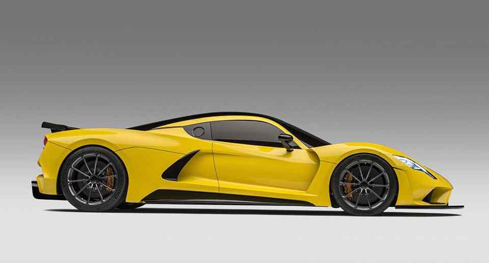 Hennessey Venom F5 revealed with bi-turbo V8, 482 km/h top speed