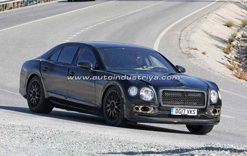 Spied: 2019 Bentley Flying Spur shows more details