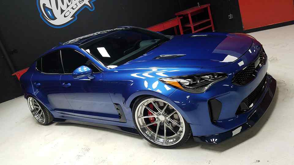 Tricked-out Kia Stinger GT Federation shows performance pedigree