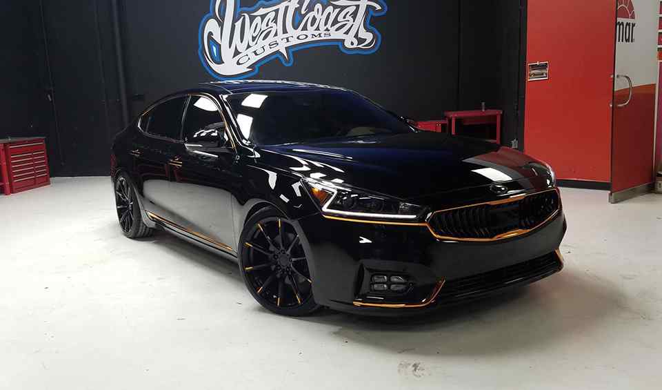 Tricked-out Kia Stinger GT Federation shows performance pedigree