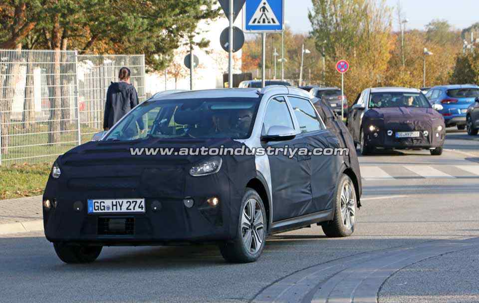 Spied: Kia Niro EV prototype spotted testing, may debut in Geneva