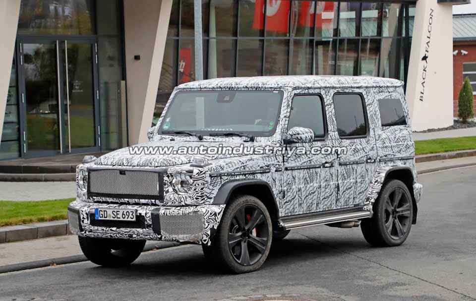 Spied: Next-gen Mercedes Benz G-Class well into development