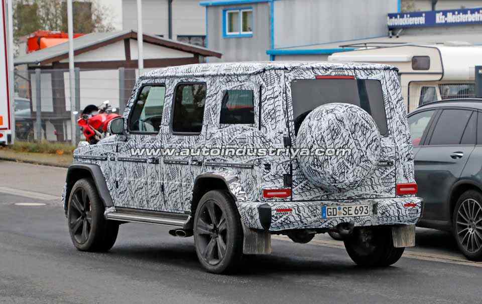 Spied: Next-gen Mercedes Benz G-Class well into development
