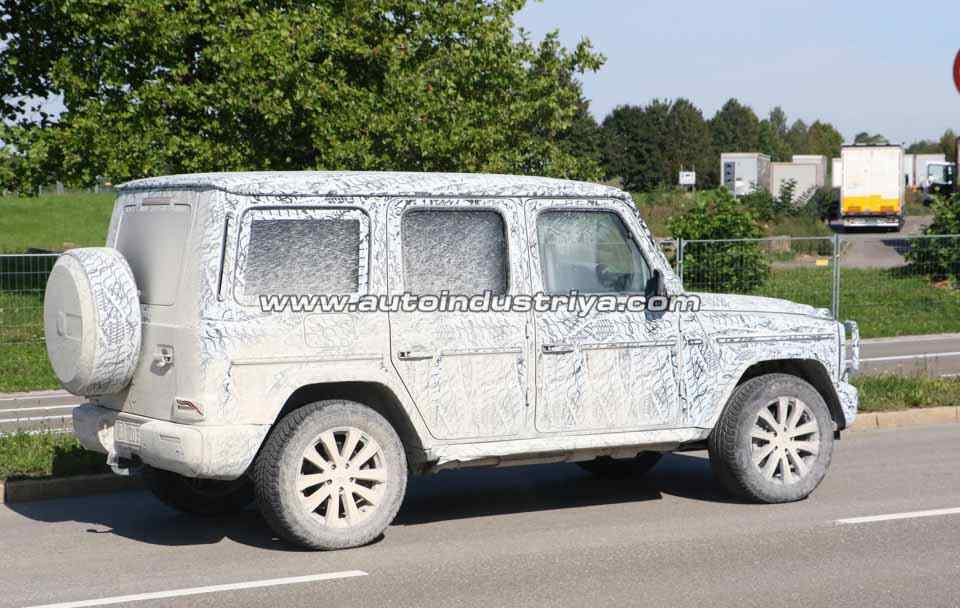 Spied: Next-gen Mercedes Benz G-Class well into development