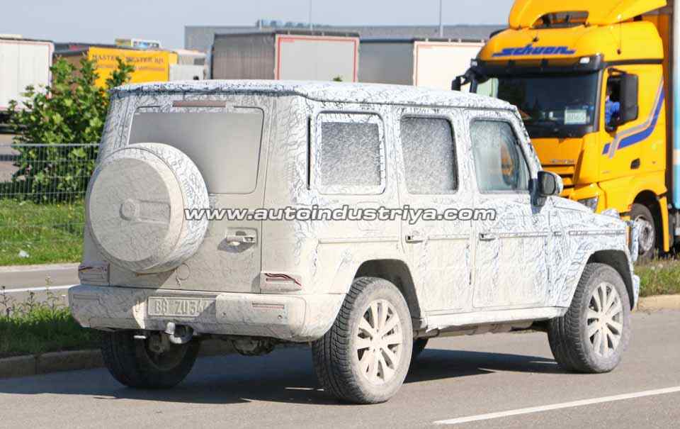 Spied: Next-gen Mercedes Benz G-Class well into development