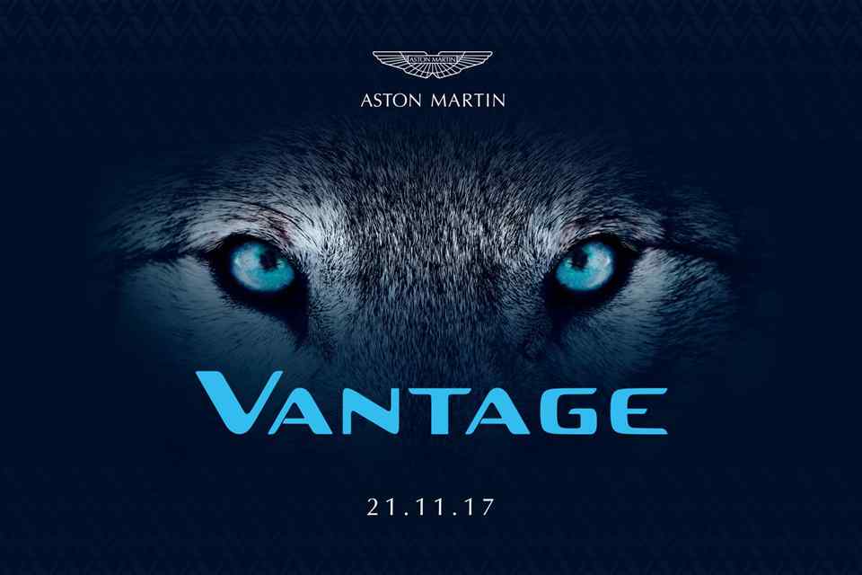 Aston Martin Vantage slated to debut on November 21