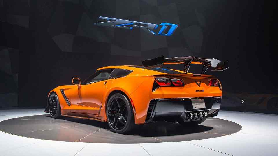 2019 Chevrolet Corvette ZR1 supercharged to 765 horsepower