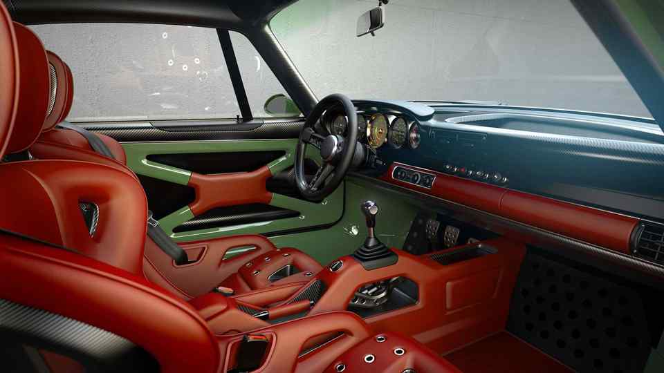 Singer and Williams Engineering reimagines the air-cooled 911