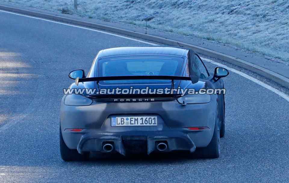 Spied: Porsche Cayman GT4 packs aggressive new aero