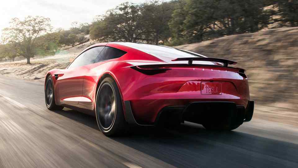 Tesla Roadster revealed with 10,000 Nm of torque, 0-97km/h in 1.9 secs