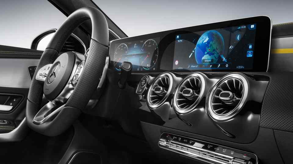 Mercedes-Benz reveals interior of next-gen A-Class