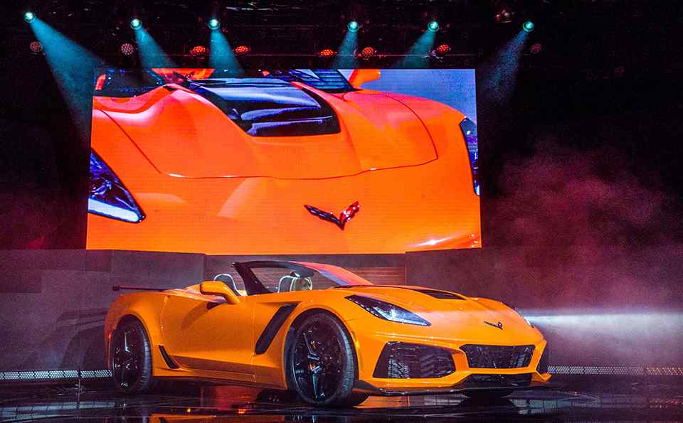 LA 2017: Chevrolet Corvette ZR1 Convertible