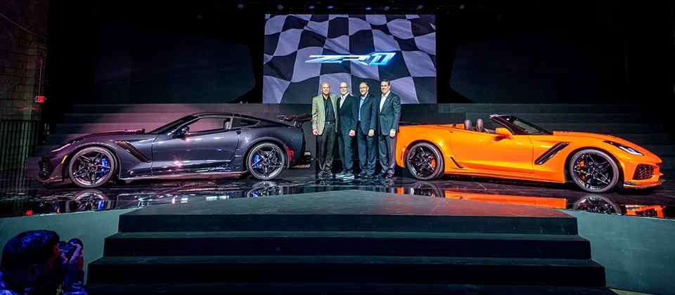 LA 2017: Chevrolet Corvette ZR1 Convertible