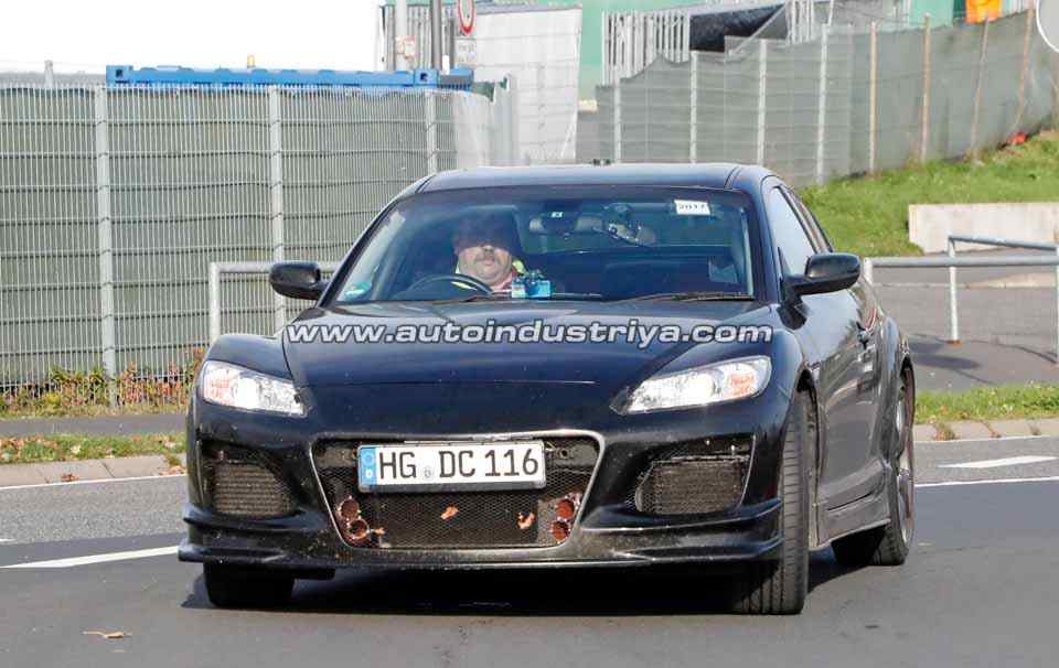 Spied: Mazda RX-8 mule