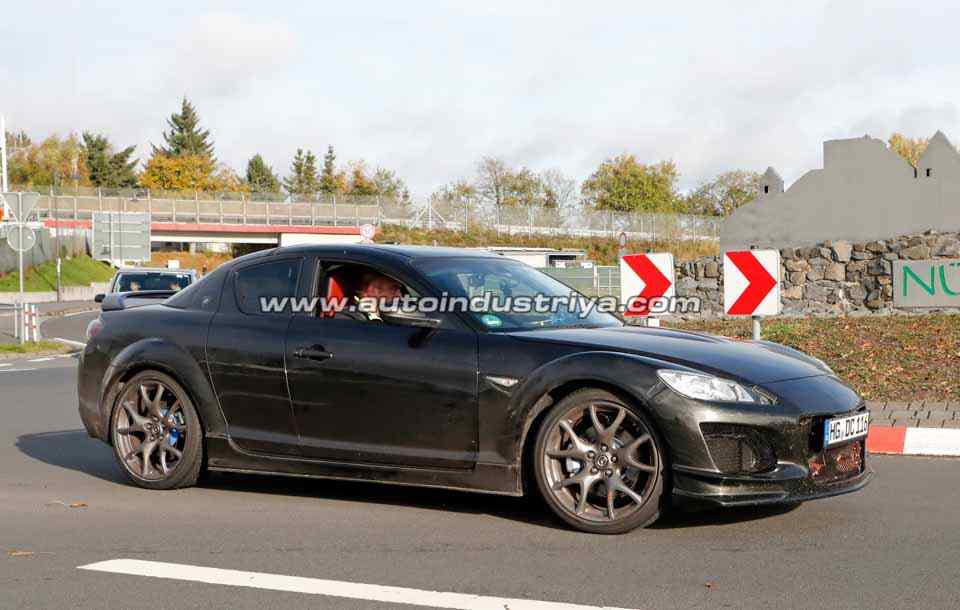 Spied: Mazda RX-8 mule