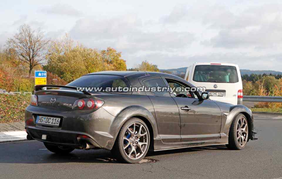 Spied: Mazda RX-8 mule