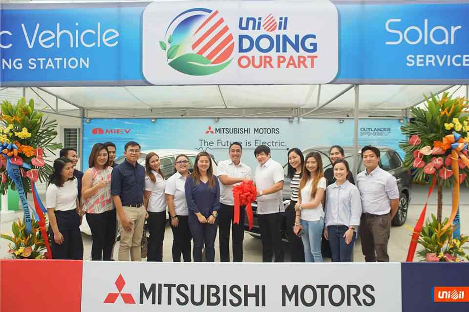 Unioil Philippines launches its first EV charging station