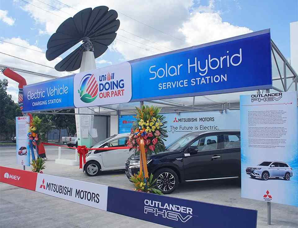 Unioil Philippines launches its first EV charging station