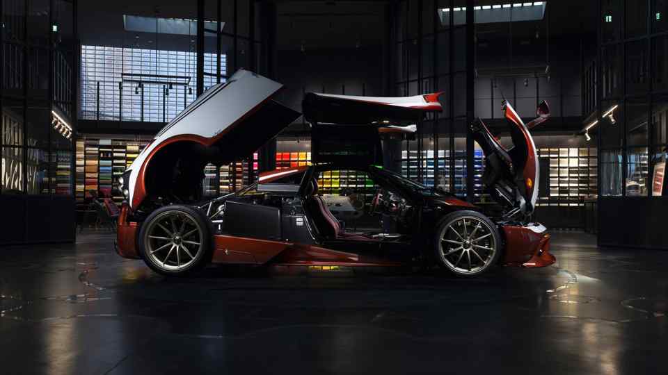 Pagani takes inspiration from Fiat for one-off Huayra Lampo